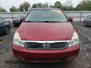 2011 Kia Sedona LX with VIN KNDMG4C71B6396100, listed as a Copart auction lot 73844074 with 103,230 mi miles and Clean Title. Bid and sale history available at carsss.com. Image 5.