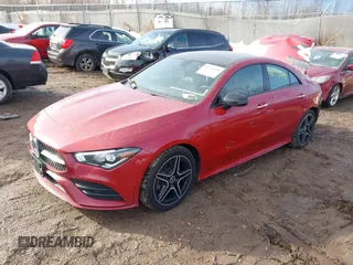 2022 Mercedes-Benz CLA 250 with VIN W1K5J4HB2NN272503, listed as a IAAI auction lot 41756218 with 45,477 mi miles and . Bid and sale history available at DreamBid. Image 2.