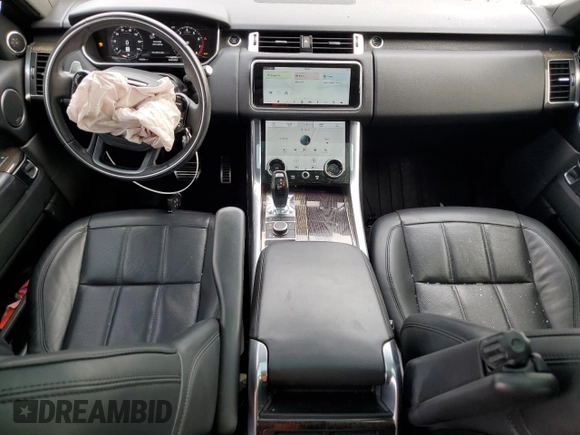2021 Land Rover Range Rover Sport HSE Silver Edition with VIN SALWR2SU4MA749615, listed as a Copart auction lot 50415645 with 76,370 mi miles and Salvage title. Bid and sale history available at DreamBid. Image 8.