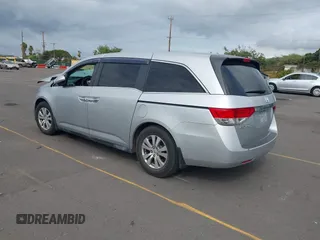 2015 Honda Odyssey EX z VIN 5FNRL5H41FB014485, wystawiony jako IAAI lot #41280164 z przebiegiem 120 650 mil mil oraz . Historia ofert i sprzedaży dostępna na DreamBid. Obrazek 3.