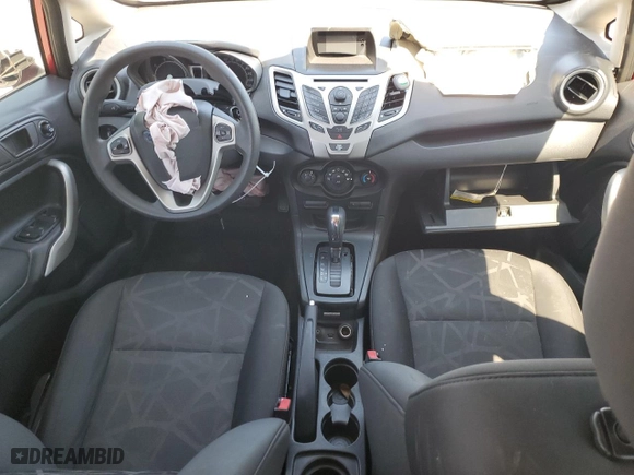 2011 Ford Fiesta SE with VIN 3FADP4EJXBM174489, listed as a Copart auction lot 50610345 with 155,421 mi miles and Salvage Title. Bid and sale history available at carsss.com. Image 8.