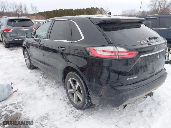 2020 Ford Edge SEL with VIN 2FMPK4J9XLBA22325, listed as a IAAI auction lot 41536016 with 54,011 mi miles. Bid and sale history available at carsss.com. Image 3.