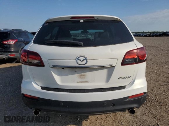 2014 Mazda CX-9 Grand Touring with VIN JM3TB2DA1E0431774, listed as a Copart auction lot 55666385 with 116,100 mi miles and Clean title. Bid and sale history available at DreamBid. Image 6.