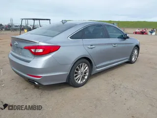 2015 Hyundai Sonata Limited with VIN 5NPE34AF3FH200664, listed as a IAAI auction lot 41870793 with 133,032 mi miles and . Bid and sale history available at DreamBid. Image 4.