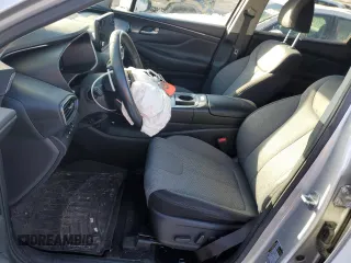 2021 Hyundai Santa Fe Hybrid Blue with VIN KM8S2DA11MU010516, listed as a Copart auction lot 86045684 with 39,647 mi miles and Salvage Title. Bid and sale history available at carsss.com. Image 7.