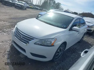 2015 Nissan Sentra S with VIN 3N1AB7AP2FY250621, listed as a IAAI auction lot 41864359 with 132,577 mi miles. Bid and sale history available at carsss.com. Image 2.