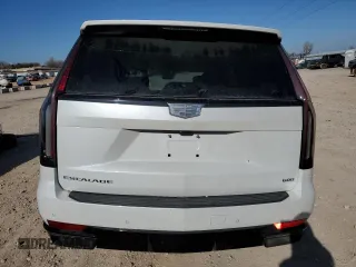 2021 Cadillac Escalade Sport Platinum with VIN 1GYS4GKL7MR309313, listed as a Copart auction lot 89160815 with 33,540 mi miles and Salvage title. Bid and sale history available at DreamBid. Image 6.