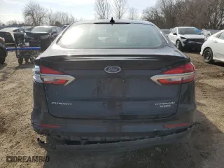2020 Ford Fusion Hybrid Titanium with VIN 3FA6P0RU3LR182217, listed as a Copart auction lot 49069455 with 133,529 mi miles and Salvage Title. Bid and sale history available at carsss.com. Image 6.