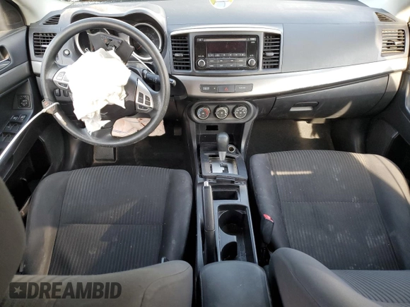 2015 Mitsubishi Lancer ES with VIN JA32U2FU5FU021817, listed as a Copart auction lot 54495595 with 95,349 mi miles and Salvage title. Bid and sale history available at DreamBid. Image 8.