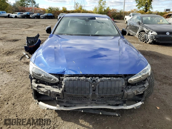 2023 BMW 4 Series 430i xDrive z VIN WBA73AP01PCL59557, wystawiony jako Copart lot #76059444 z przebiegiem 16 782 mil mil oraz Szkoda całkowita • Salvage title. Historia ofert i sprzedaży dostępna na DreamBid. Obrazek 5.