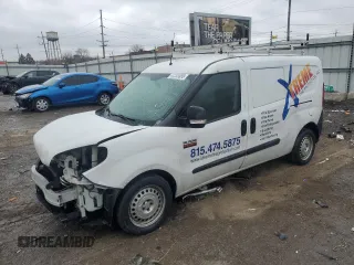2016 Ram ProMaster City Cargo Tradesman with VIN ZFBERFAT8G6B78372, listed as a Copart auction lot 44207655 with 165,391 mi miles and Salvage Title. Bid and sale history available at DreamBid. Image 1.