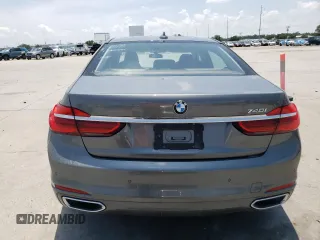 2019 BMW 7 Series 740i z VIN WBA7E2C56KB454602, wystawiony jako Copart lot #56591244 z przebiegiem Nie podano mil oraz Czysty tytuł • Clean title. Historia ofert i sprzedaży dostępna na DreamBid. Obrazek 6.