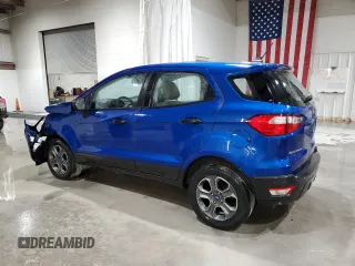 2020 Ford EcoSport S with VIN MAJ3S2FE1LC348968, listed as a Copart auction lot 54856325 with 47,112 mi miles and Salvage Title. Bid and sale history available at DreamBid. Image 2.