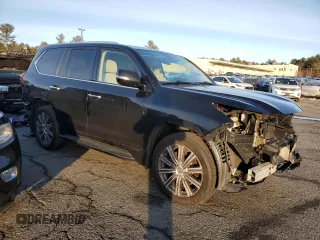 2017 Lexus LX with VIN JTJHY7AXXH4233059, listed as a Copart auction lot 36960094 with 69,214 mi miles and Salvage Title. Bid and sale history available at carsss.com. Image 4.