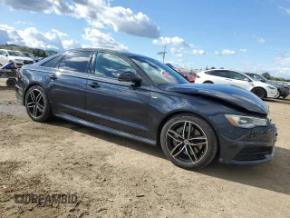 2016 Audi A6 2.0T Premium with VIN WAUFFAFCXGN185930, listed as a Copart auction lot 47794515 with 83,334 mi miles and Salvage Title. Bid and sale history available at carsss.com. Image 4.