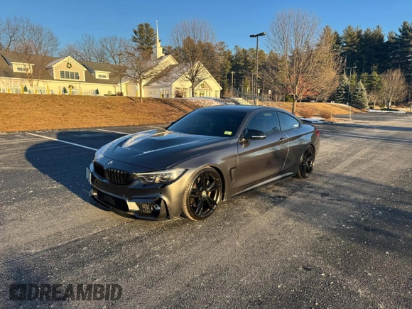2015 BMW 4 Series 435i xDrive with VIN WBA3R5C55FK371639, listed as a Copart auction lot 56732715 with 122,559 mi miles and Clean title. Bid and sale history available at DreamBid. Image 1.