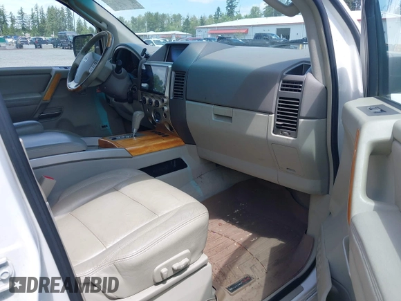 2005 Infiniti QX56 z VIN 5N3AA08C25N800604, wystawiony jako IAAI lot #42495962 z przebiegiem 266 669 mil mil oraz . Historia ofert i sprzedaży dostępna na DreamBid. Obrazek 5.