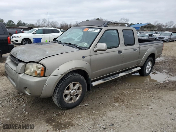 2003 Nissan Frontier 2WD SE with VIN 1N6ED29X93C430003, listed as a Copart auction lot 44352415 with 0 mi miles and Salvage Title. Bid and sale history available at carsss.com. Image 1.