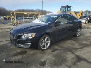2016 Volvo S60 T5 Premier with VIN YV1612TK5G2398069, listed as a Copart auction lot 44574905 with 59,268 mi miles and Salvage Title. Bid and sale history available at carsss.com. Image 1.