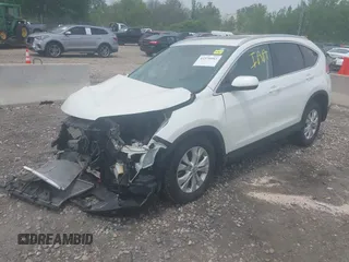 2013 Honda CR-V EX-L with VIN 5J6RM4H78DL065696, listed as a IAAI auction lot 42376045 with 83,216 mi miles and . Bid and sale history available at DreamBid. Image 2.