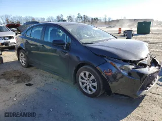 2022 Toyota Corolla LE with VIN 5YFEPMAE6NP288784, listed as a Copart auction lot 89133895 with 65,005 mi miles and Salvage Title. Bid and sale history available at carsss.com. Image 4.