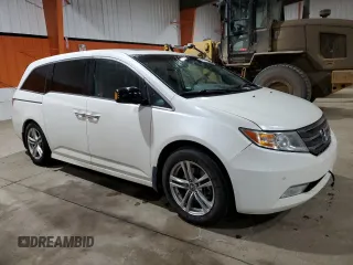 2012 Honda Odyssey Touring with VIN 5FNRL5H94CB508363, listed as a Copart auction lot 42777305 with 158,040 mi miles and Salvage Title. Bid and sale history available at DreamBid. Image 4.