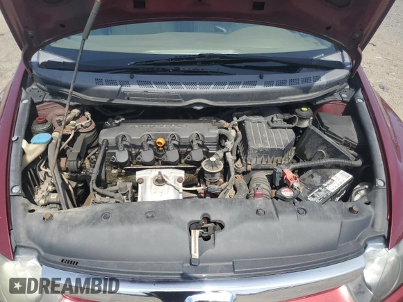 2008 Honda Civic LX with VIN 1HGFA16558L018019, listed as a Copart auction lot 54498205 with 219,956 mi miles and Clean Title. Bid and sale history available at DreamBid. Image 11.