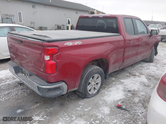 2019 Chevrolet Silverado 1500 LT with VIN 1GCRYDED7KZ224349, listed as a IAAI auction lot 41390432 with 170,517 mi miles. Bid and sale history available at carsss.com. Image 4.