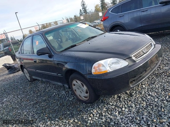 1997 Honda Civic EX with VIN 2HGEJ8542VH520783, listed as a IAAI auction lot 40744085 with 155,772 mi miles. Bid and sale history available at carsss.com. Image 1.