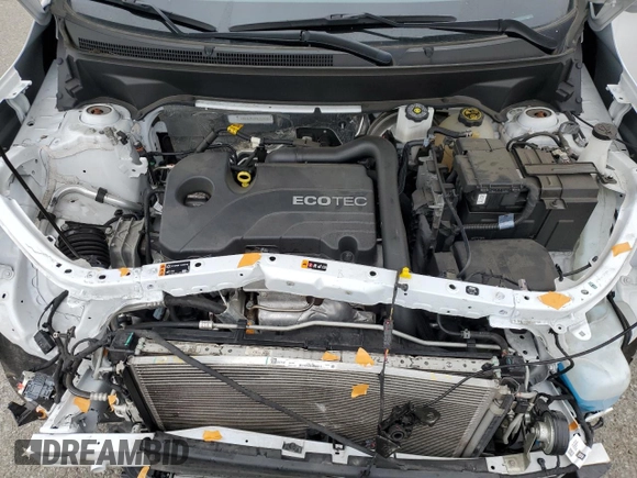 2022 GMC Terrain SLT with VIN 3GKALPEV0NL211156, listed as a Copart auction lot 55300465 with 57,319 mi miles and Salvage Title. Bid and sale history available at DreamBid. Image 12.