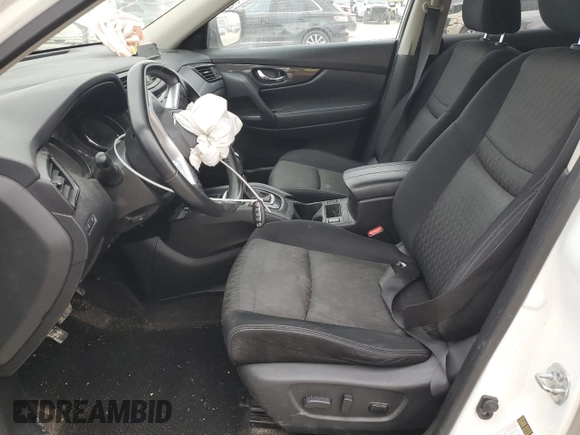 2017 Nissan Rogue SV z VIN JN8AT2MT2HW145906, wystawiony jako Copart lot #44568115 z przebiegiem 104 561 mil mil oraz Szkoda całkowita • Salvage title. Historia ofert i sprzedaży dostępna na DreamBid. Obrazek 7.