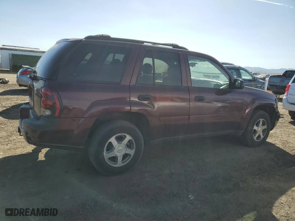 2006 Chevrolet TrailBlazer LS with VIN 1GNDT13S562309429, listed as a Copart auction lot 48631095 with 143,002 mi miles and Salvage Title. Bid and sale history available at carsss.com. Image 3.