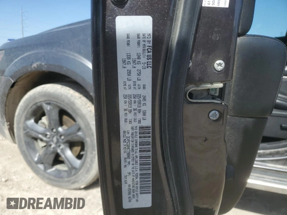 2019 Dodge Journey Crossroad with VIN 3C4PDCGBXKT798802, listed as a Copart auction lot 44128535 with 92,053 mi miles and Salvage Title. Bid and sale history available at DreamBid. Image 13.