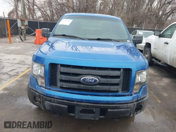 2010 Ford F-150 XL with VIN 1FTEX1EW6AFA32177, listed as a IAAI auction lot 41524783 with 186,145 mi miles. Bid and sale history available at carsss.com. Image 12.