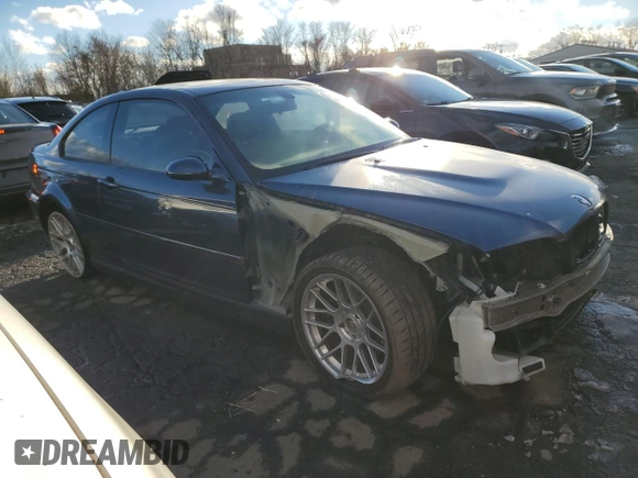 2005 BMW 3 Series M3 with VIN WBSBL93425PN63240, listed as a Copart auction lot 89051745 with 117,134 mi miles and Salvage Title. Bid and sale history available at carsss.com. Image 4.