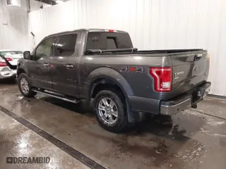 2015 Ford F-150 XLT with VIN 1FTEW1EG8FKF16961, listed as a IAAI auction lot 41670621 with 1 mi miles. Bid and sale history available at carsss.com. Image 3.
