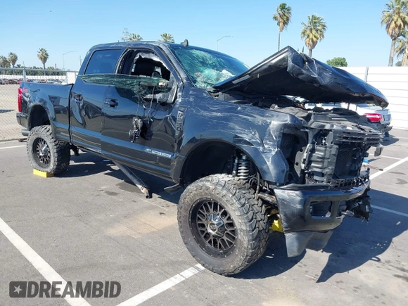 2019 Ford F-250 XL with VIN 1FT7W2BT0KEG76115, listed as a IAAI auction lot 42214312 with 29,843 mi miles and . Bid and sale history available at DreamBid. Image 1.