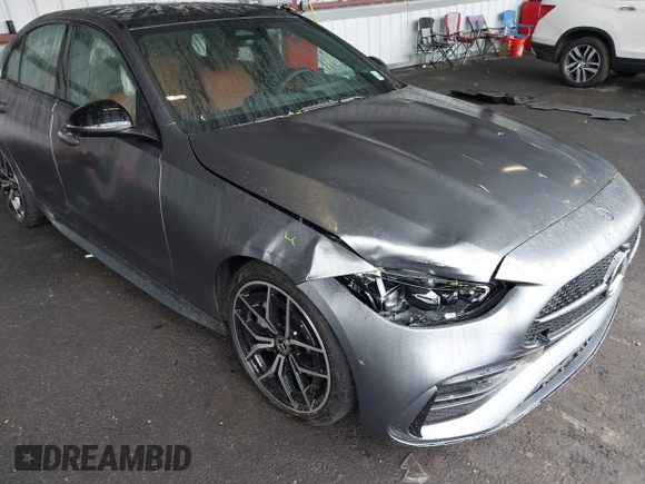 2023 Mercedes-Benz C 300 with VIN W1KAF4HB8PR150031, listed as a IAAI auction lot 42186906 with 14,816 mi miles and . Bid and sale history available at DreamBid. Image 6.