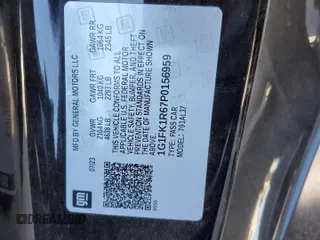 2023 Chevrolet Camaro ZL1 z VIN 1G1FK1R67P0156959, wystawiony jako Copart lot #83557944 z przebiegiem 15 203 mil mil oraz Szkody całkowita. Historia ofert i sprzedaży dostępna na DreamBid. Obrazek 13.