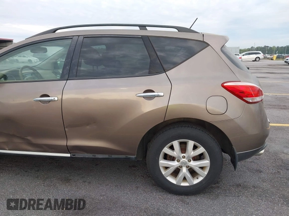 2011 Nissan Murano S with VIN JN8AZ1MW0BW164691, listed as a IAAI auction lot 42187432 with 188,551 mi miles and . Bid and sale history available at DreamBid. Image 12.