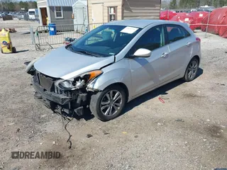 2014 Hyundai Elantra GT with VIN KMHD35LH1EU174324, listed as a IAAI auction lot 41850746 with 160,853 mi miles. Bid and sale history available at carsss.com. Image 2.