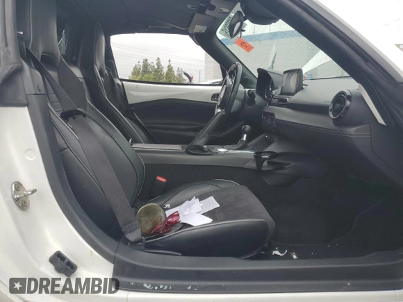 2020 Mazda MX-5 Miata Club with VIN JM1NDAL75L0417028, listed as a Copart auction lot 59763615 with Not provided miles and Salvage title. Bid and sale history available at DreamBid. Image 7.