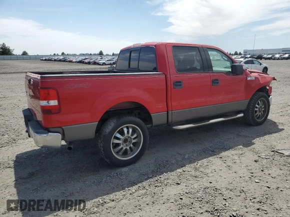 2004 Ford F-150 XLT with VIN 1FTPW14524KC06388, listed as a Copart auction lot 62964625 with 120,806 mi miles and Salvage title. Bid and sale history available at DreamBid. Image 3.