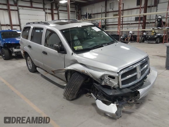 2005 Dodge Durango Limited with VIN 1D8HB58D15F528525, listed as a IAAI auction lot 41917956 with 254,372 mi miles and . Bid and sale history available at DreamBid. Image 1.
