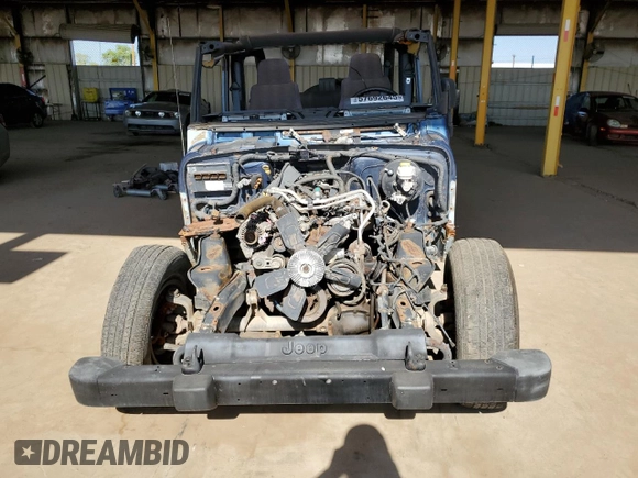 2005 Jeep Wrangler Unlimited с VIN 1J4FA44S65P376026, выставлен на аукционе Copart как лот 57692645 с пробегом Не указан миль и Чистый • Clean title. История ставок и продаж доступна на DreamBid. Изображение 5.