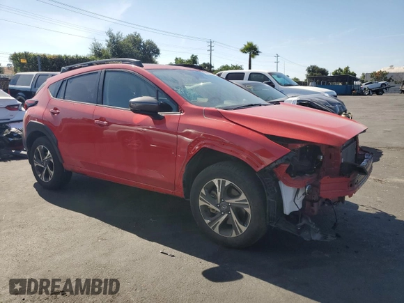 2024 Subaru Crosstrek Premium с VIN JF2GUADC6RH259816, выставлен на аукционе Copart как лот 60520485 с пробегом 21 403 миль миль и Списание • Salvage title. История ставок и продаж доступна на DreamBid. Изображение 4.