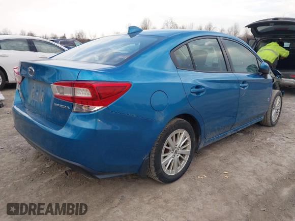 2018 Subaru Impreza Premium z VIN 4S3GKAB61J3600395, wystawiony jako IAAI lot #41816178 z przebiegiem 133 606 mil mil oraz . Historia ofert i sprzedaży dostępna na DreamBid. Obrazek 4.