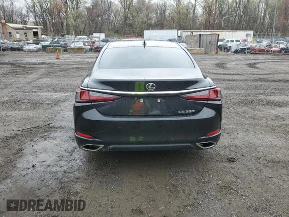 2021 Lexus ES 350 with VIN 58ADZ1B16MU087070, listed as a Copart auction lot 51816745 with 60,693 mi miles and Salvage Title. Bid and sale history available at DreamBid. Image 6.