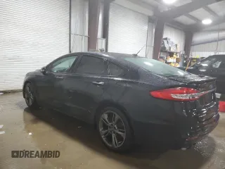 2017 Ford Fusion Sport with VIN 3FA6P0VP9HR220976, listed as a Copart auction lot 45230925 with 104,191 mi miles and Salvage Title. Bid and sale history available at carsss.com. Image 2.