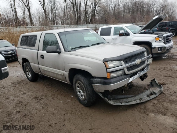 2005 Chevrolet Silverado 1500 Z71 with VIN 1GCEK14T65Z243521, listed as a Copart auction lot 84994214 with 119,503 mi miles and Clean Title. Bid and sale history available at carsss.com. Image 4.